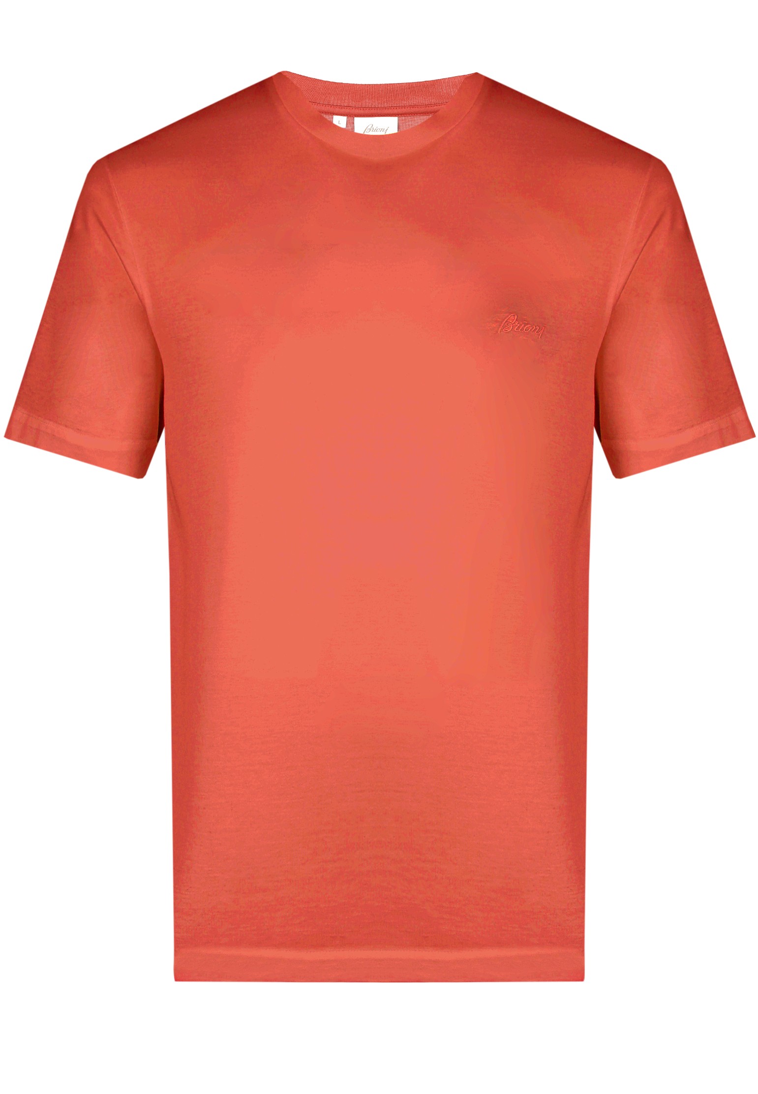 

Футболка мужская Brioni 128229 оранжевая XL, Оранжевый, 128229