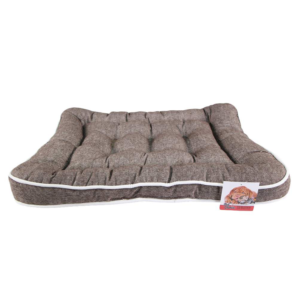 

Лежанка для собаки Pet Choice текстиль 53x73x8см серый, 9424-2001D