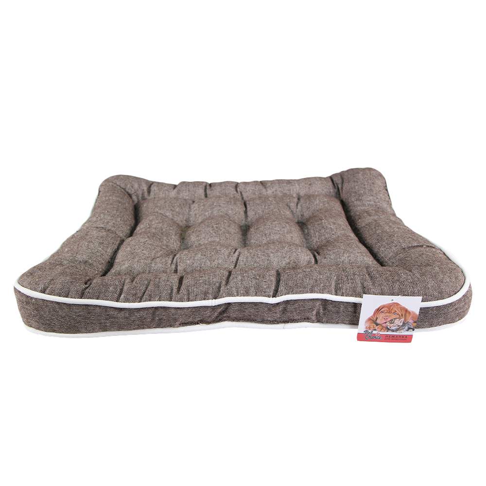 Лежанка для собаки Pet Choice текстиль 65x93x8см серый