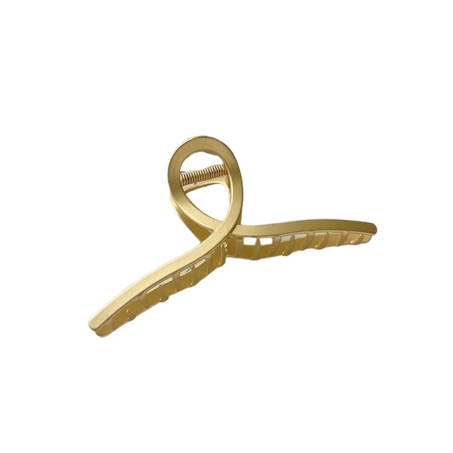 Заколка-краб женская Vprok ZKK1125 золотистая