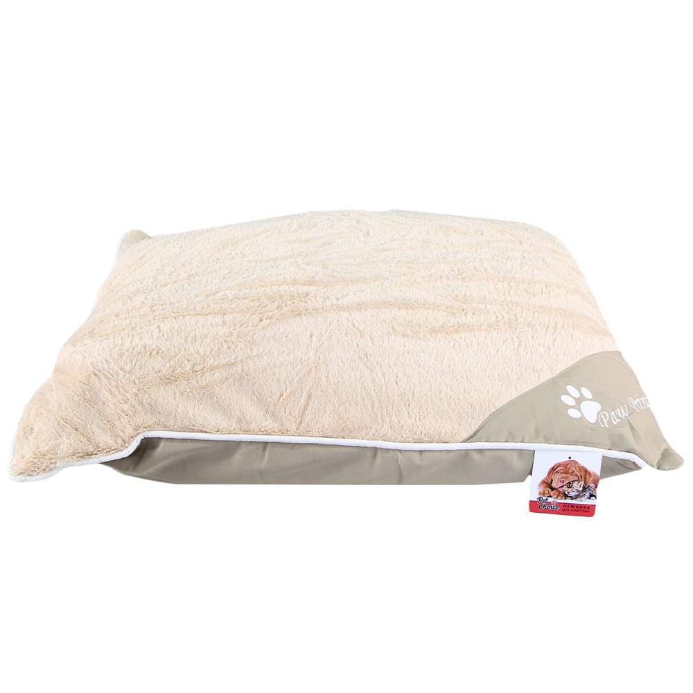 

Лежанка для кошки, собаки Pet Choice искусственный мех, текстиль 73x100x8см бежевый, 9387-2005B