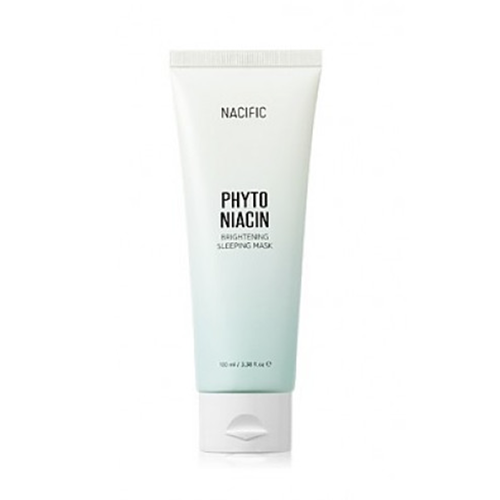 Маска для лица ночная осветляющая Nacific Phyto Niacin Brightening Sleeping Mask 100 мл nacific маска для лица ночная выравнивающая тон с ниацинамидом phyto niacin brightening sleeping mask