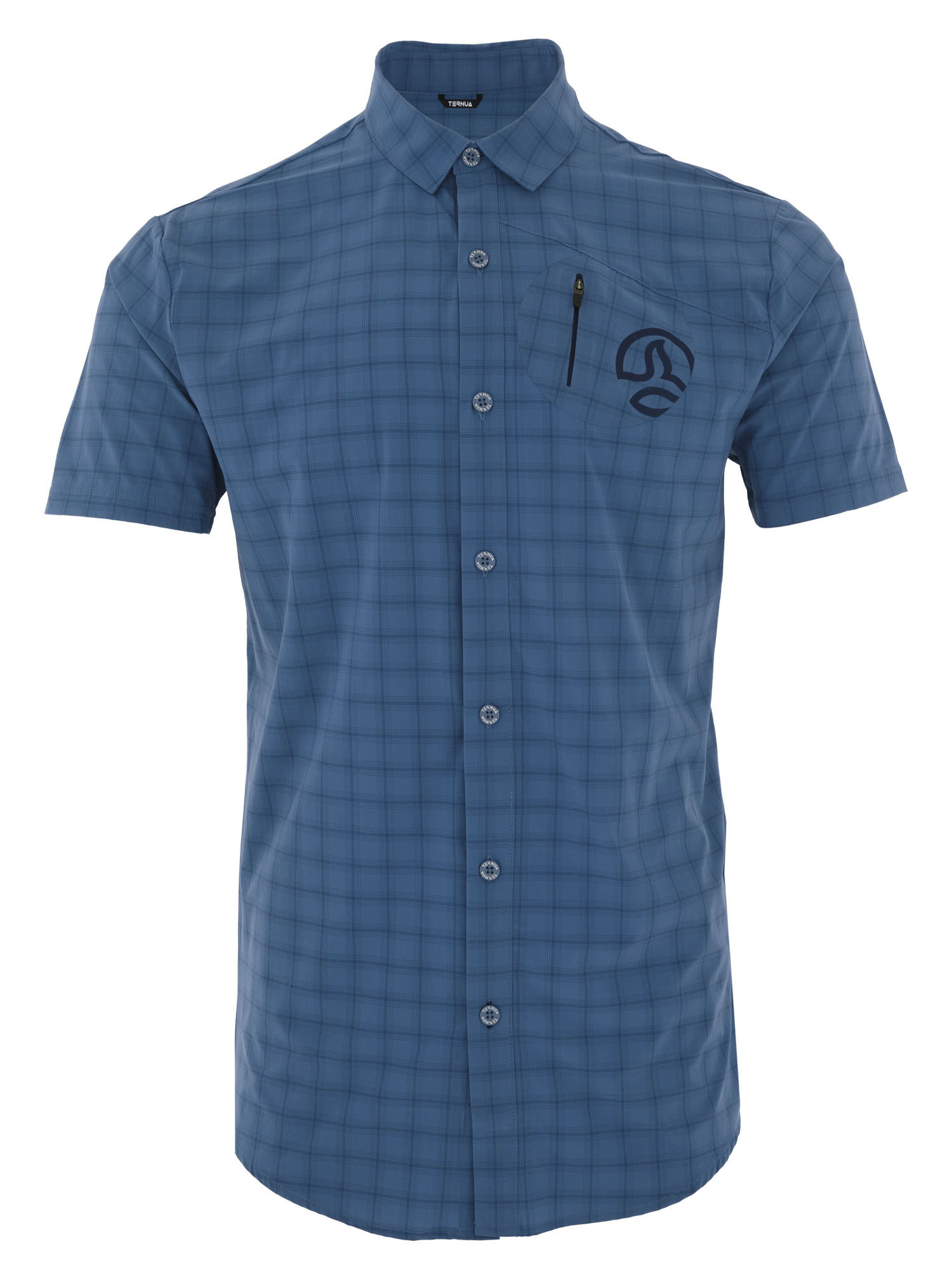 

Рубашка мужская Ternua Athym St M синяя 2XL, Синий, Athym St M