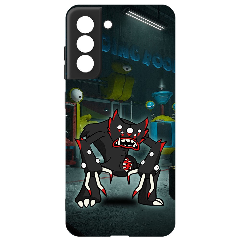 

Чехол-накладка Софт Хаги Ваги - Килли Вилли для Samsung Galaxy S21 FE, Черный