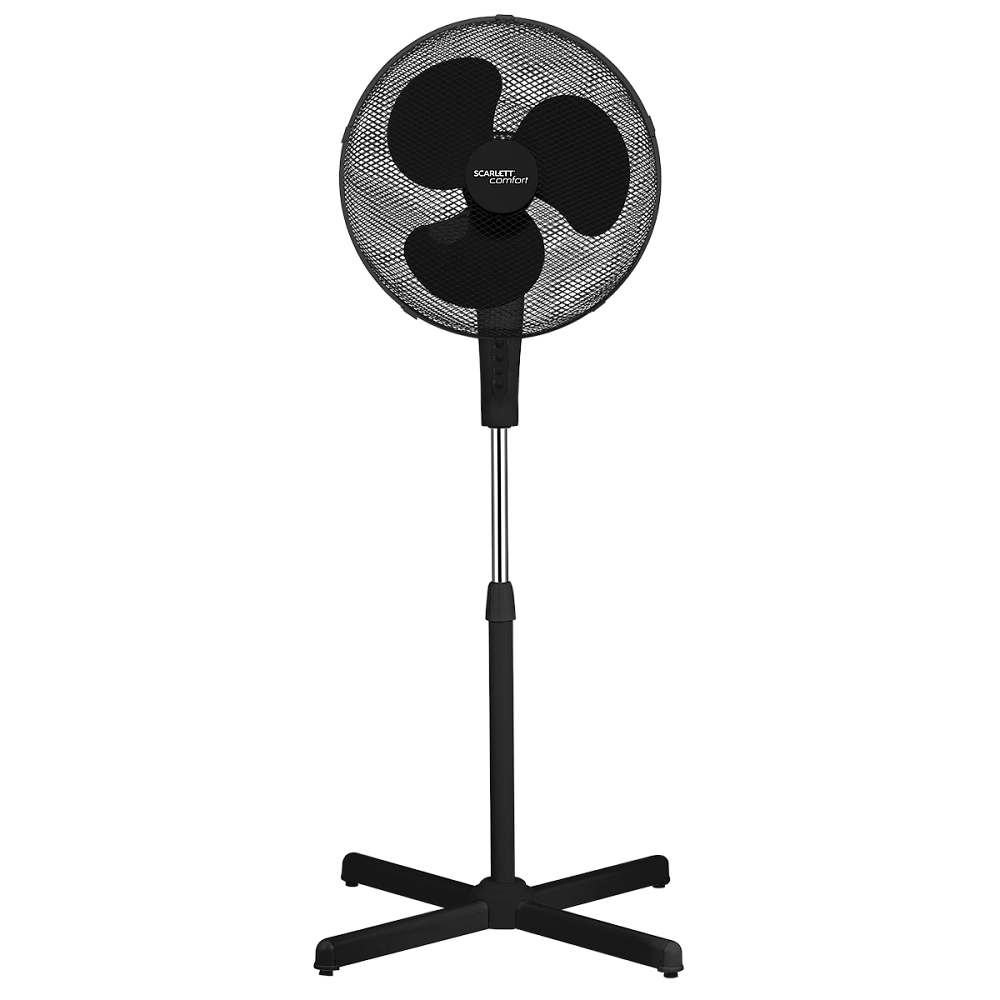 Вентилятор напольный; настольный Scarlett SC-SF111B36 черный настольный вентилятор scarlett