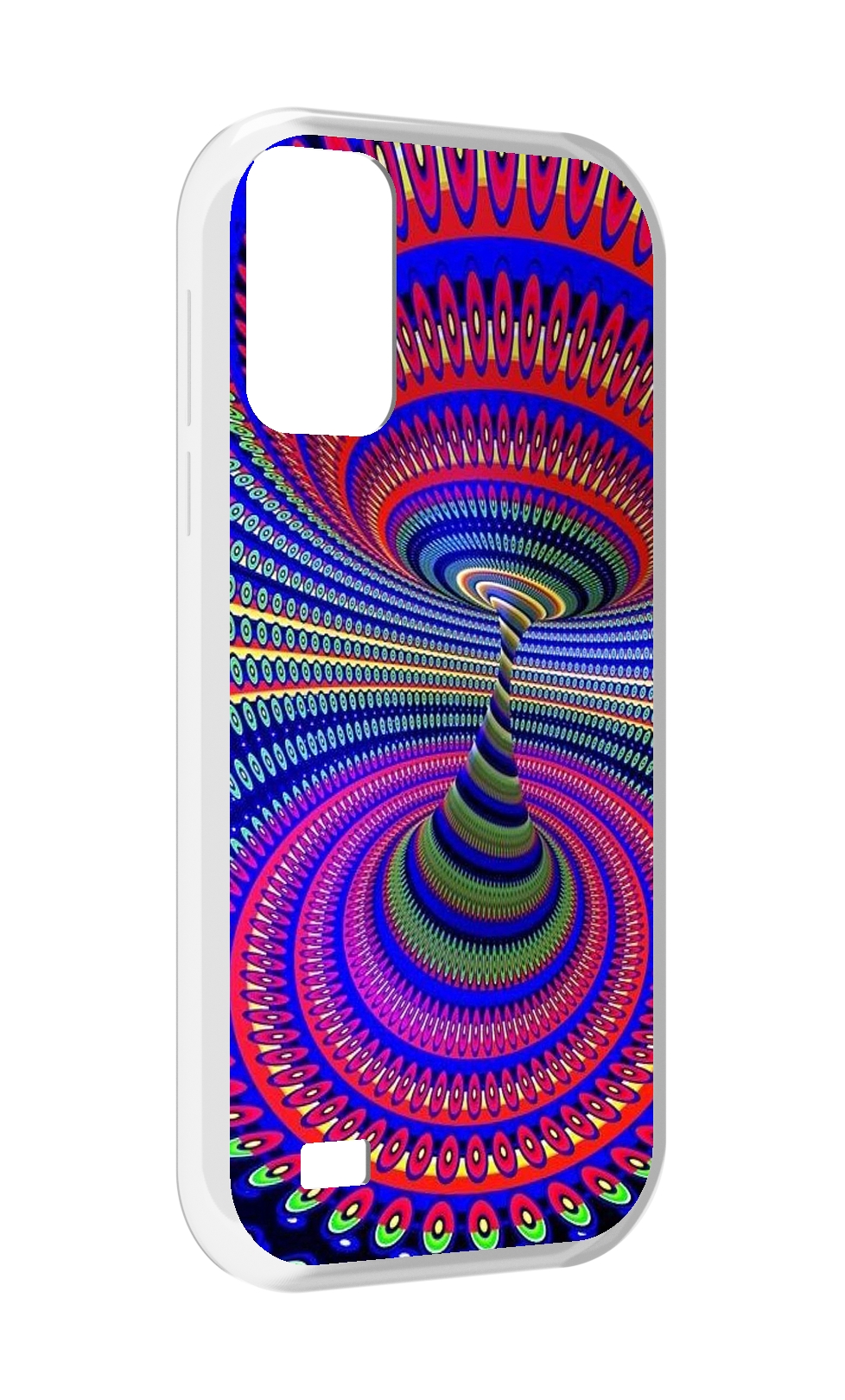 

Чехол MyPads оптическая иллюзия для Oukitel C31, Прозрачный, Tocco
