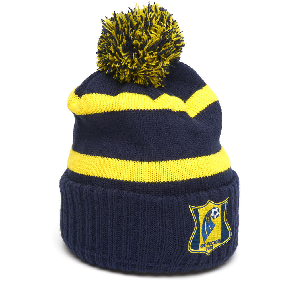 

Шапка мужская Atributika&Club ФК Ростов 207265 синяя, Синий;желтый, ФК Ростов 207265