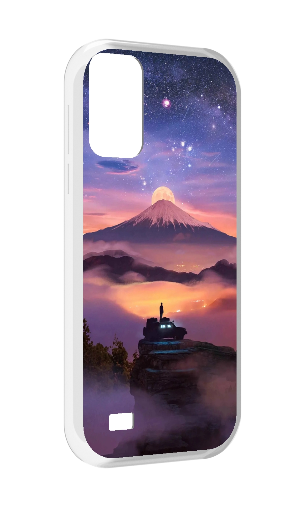

Чехол MyPads ночь-в-горах для Oukitel C31, Прозрачный, Tocco