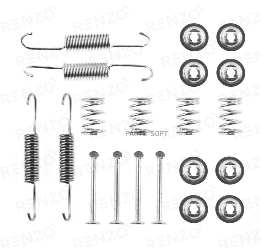 

Комплект монтажный барабанных тормозных колодок RENZO RFK055
