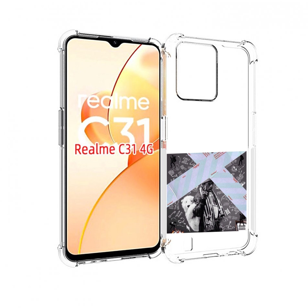 

Чехол MyPads Lil Uzi Vert - Luv Is Rage 2 для OPPO Realme C31, Прозрачный, Tocco