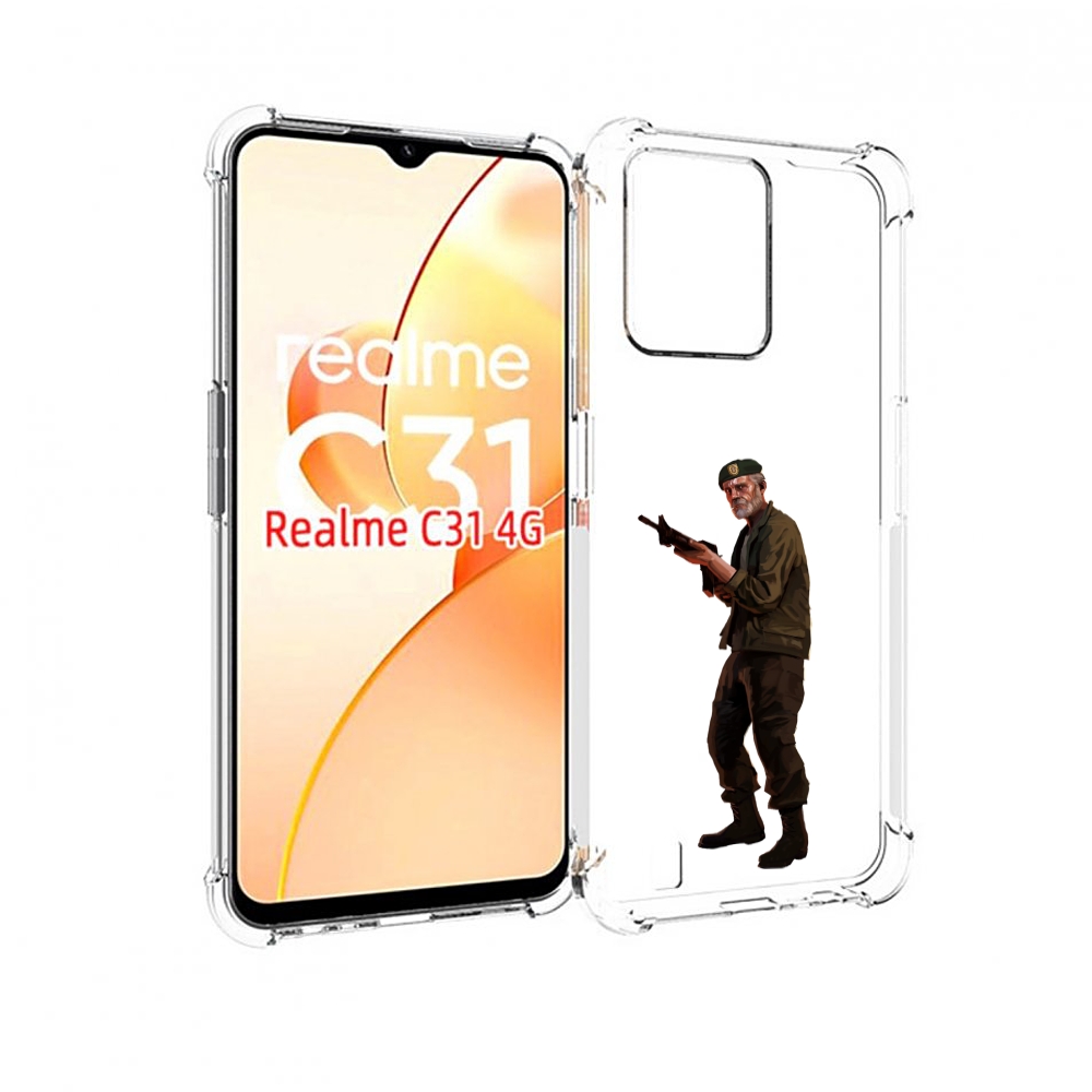 

Чехол MyPads Left-4-Dead-2 для OPPO Realme C31, Прозрачный, Tocco