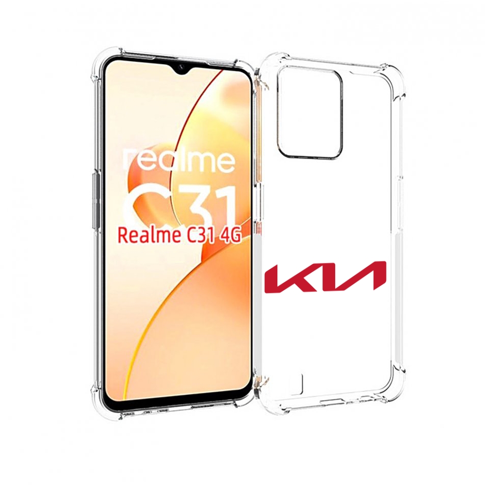 

Чехол MyPads Kia-3 для OPPO Realme C31, Прозрачный, Tocco