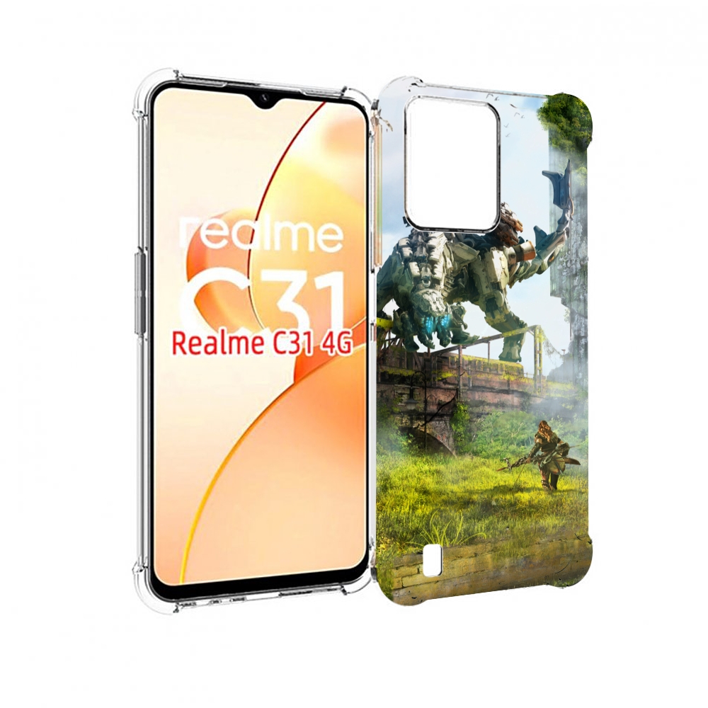 

Чехол MyPads Horizon Zero Dawn для OPPO Realme C31, Прозрачный, Tocco