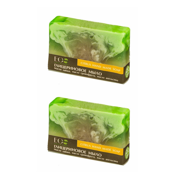 

Набор EOLABORATORIE Мыло глицериновое CITRUS SOAP 130 гр, 2 шт.