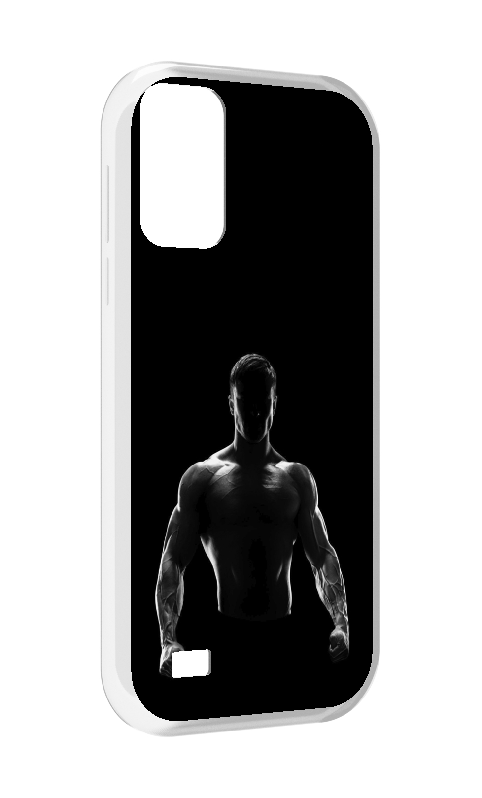 

Чехол MyPads накаченный мужчина в тени мужской для Oukitel C31, Прозрачный, Tocco