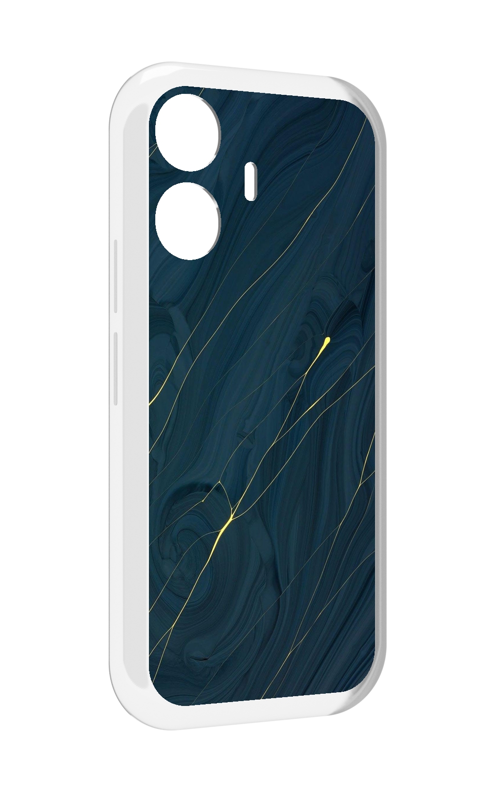 

Чехол MyPads дерево с золотыми трещинами для Vivo Y77E / Vivo iQOO Z6 Lite, Прозрачный, Tocco