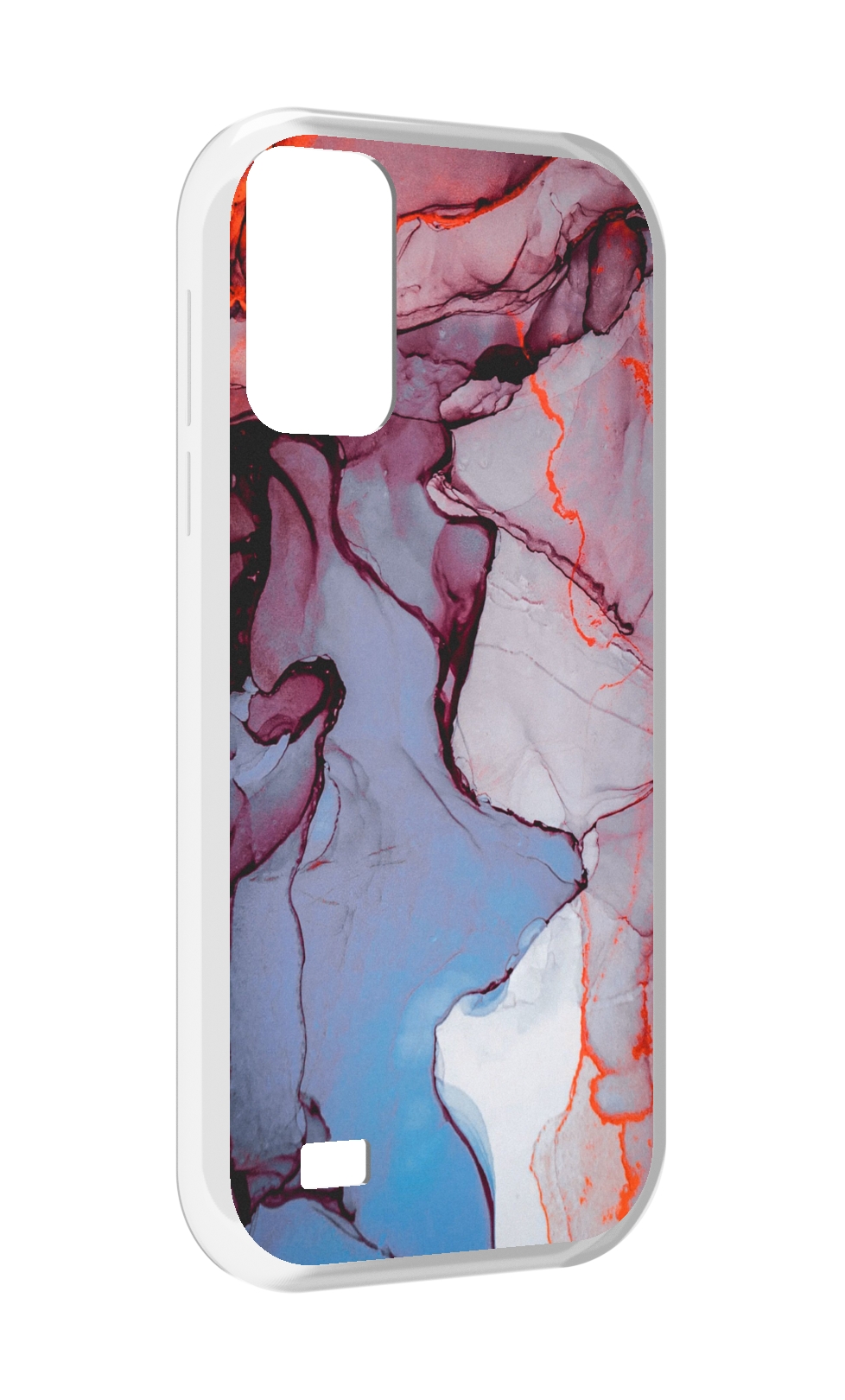 

Чехол MyPads мраморный рисунок для Oukitel C31, Прозрачный, Tocco
