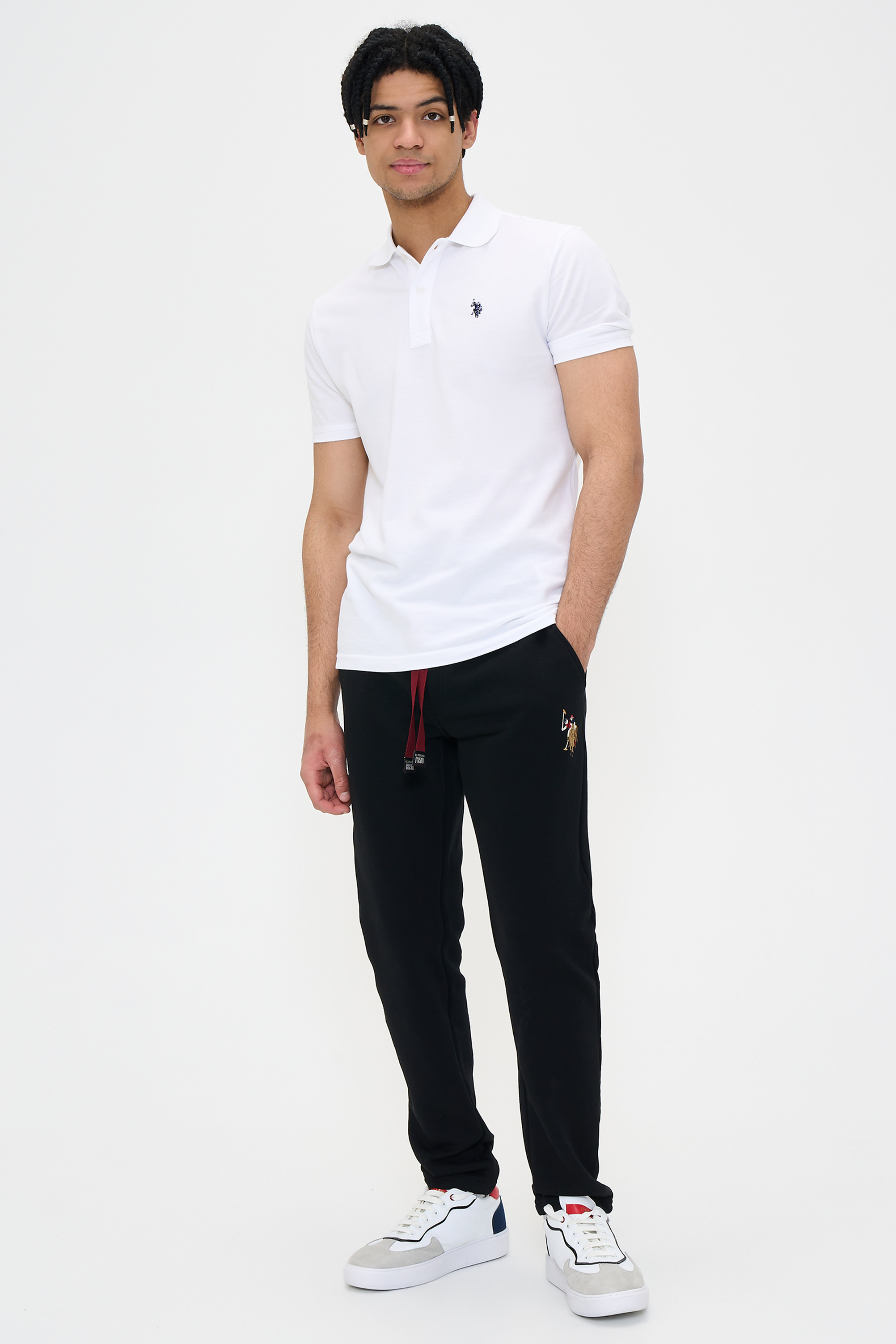 

Спортивные брюки мужские U.S. POLO Assn. G081SZ0OP0HENBIXSK21-R черные XS, Черный, G081SZ0OP0HENBIXSK21-R