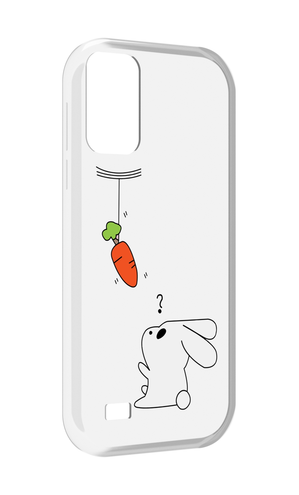 

Чехол MyPads морковка детский для Oukitel C31, Прозрачный, Tocco