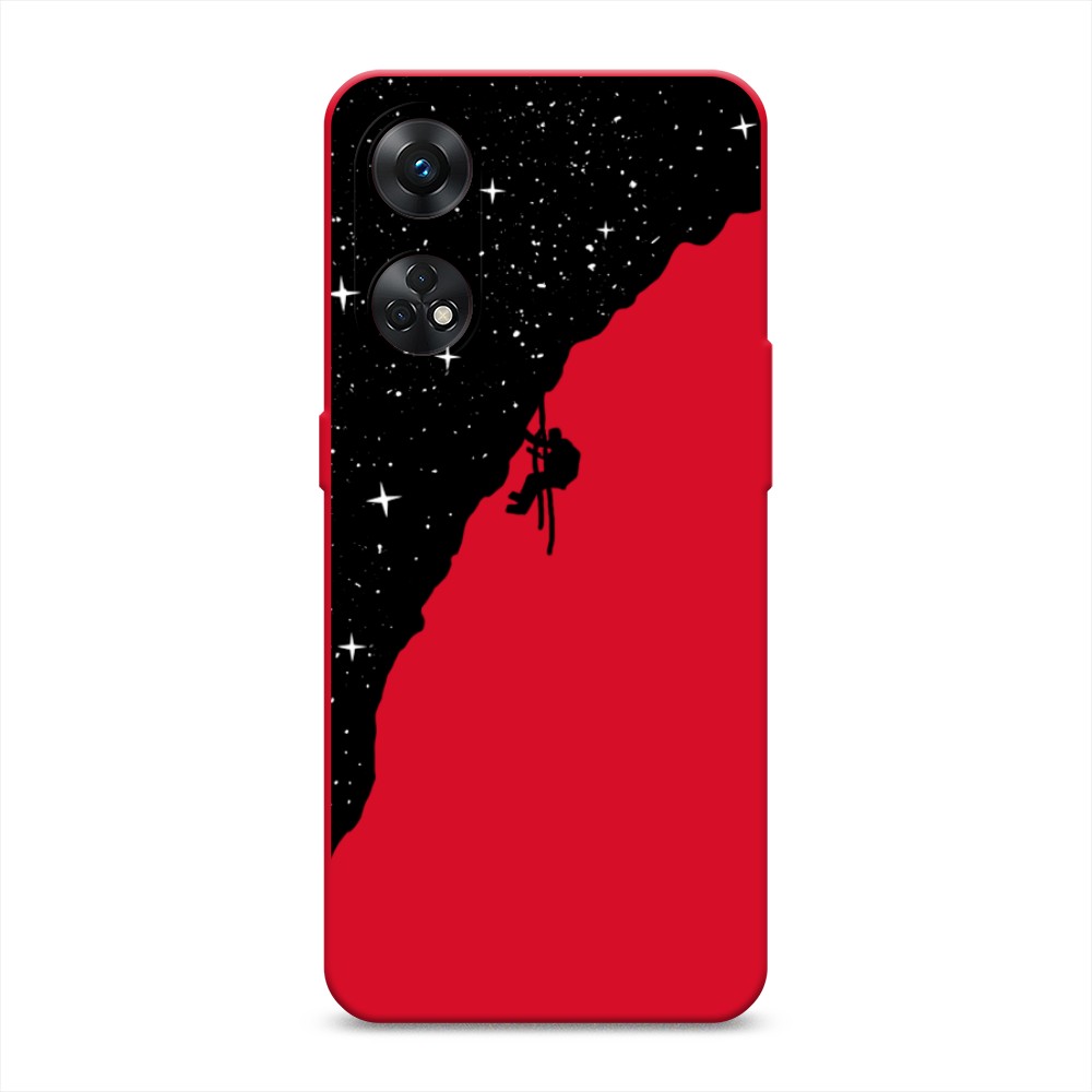 

Чехол Awog на Oppo Reno 8T 4G "Скалолаз в космосе", Черный;белый;бежевый, 2513253-1