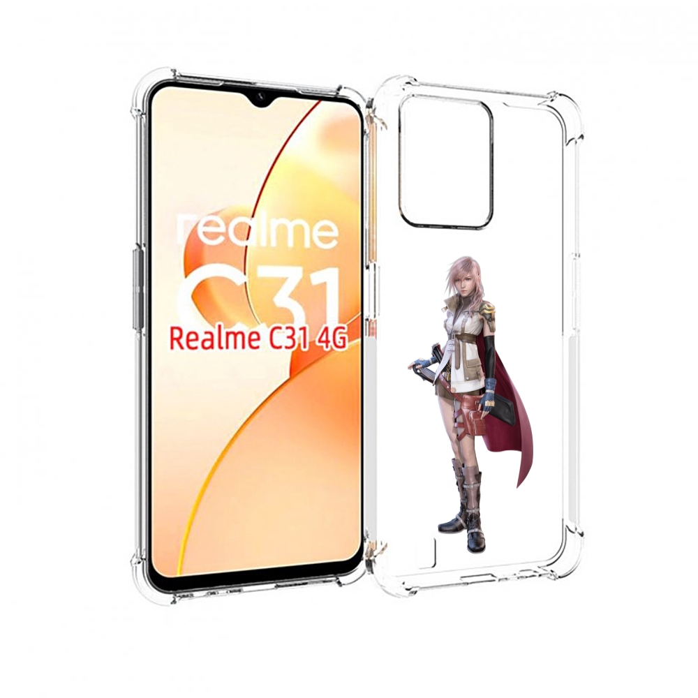 

Чехол MyPads Final-Fantasy для OPPO Realme C31, Прозрачный, Tocco