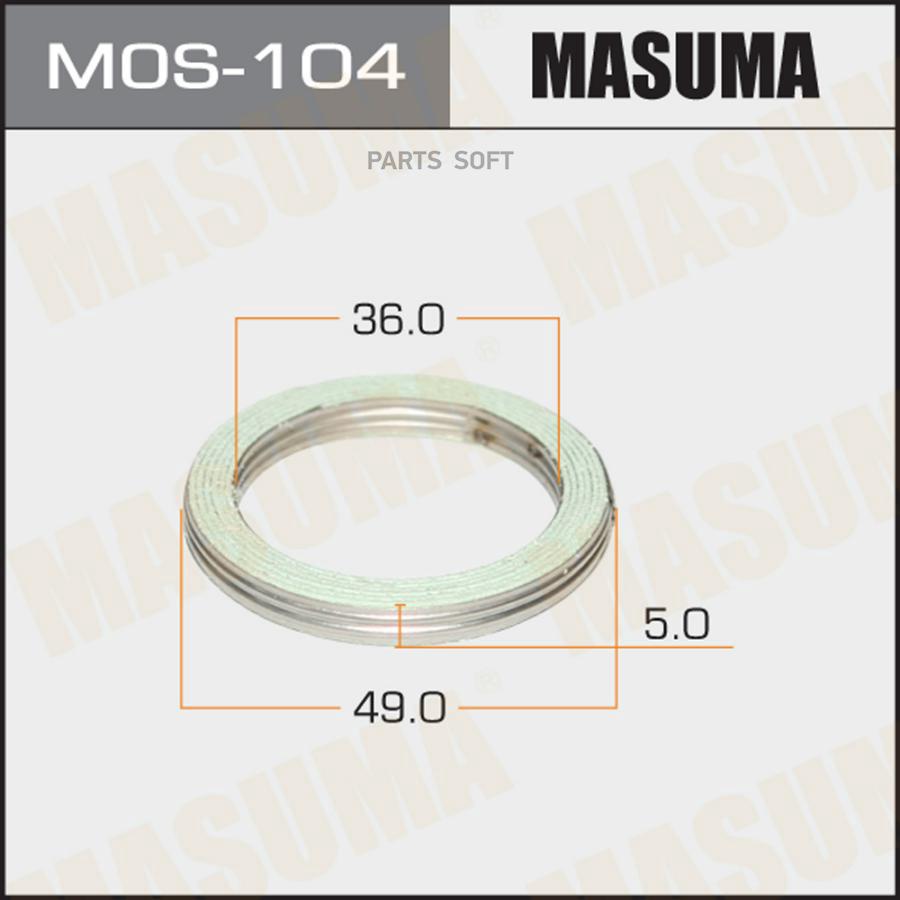 

Кольцо глушителя Masuma MOS-104