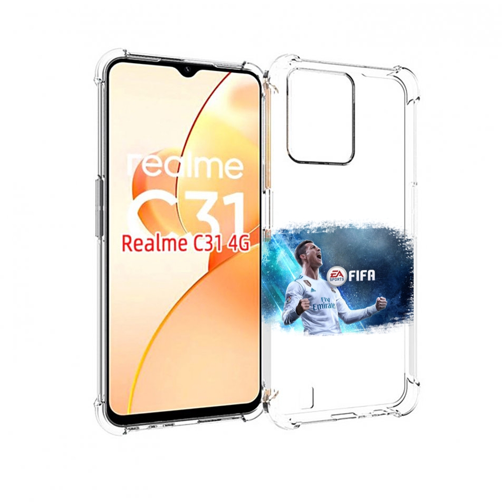 

Чехол MyPads FiFA логотип для OPPO Realme C31, Прозрачный, Tocco