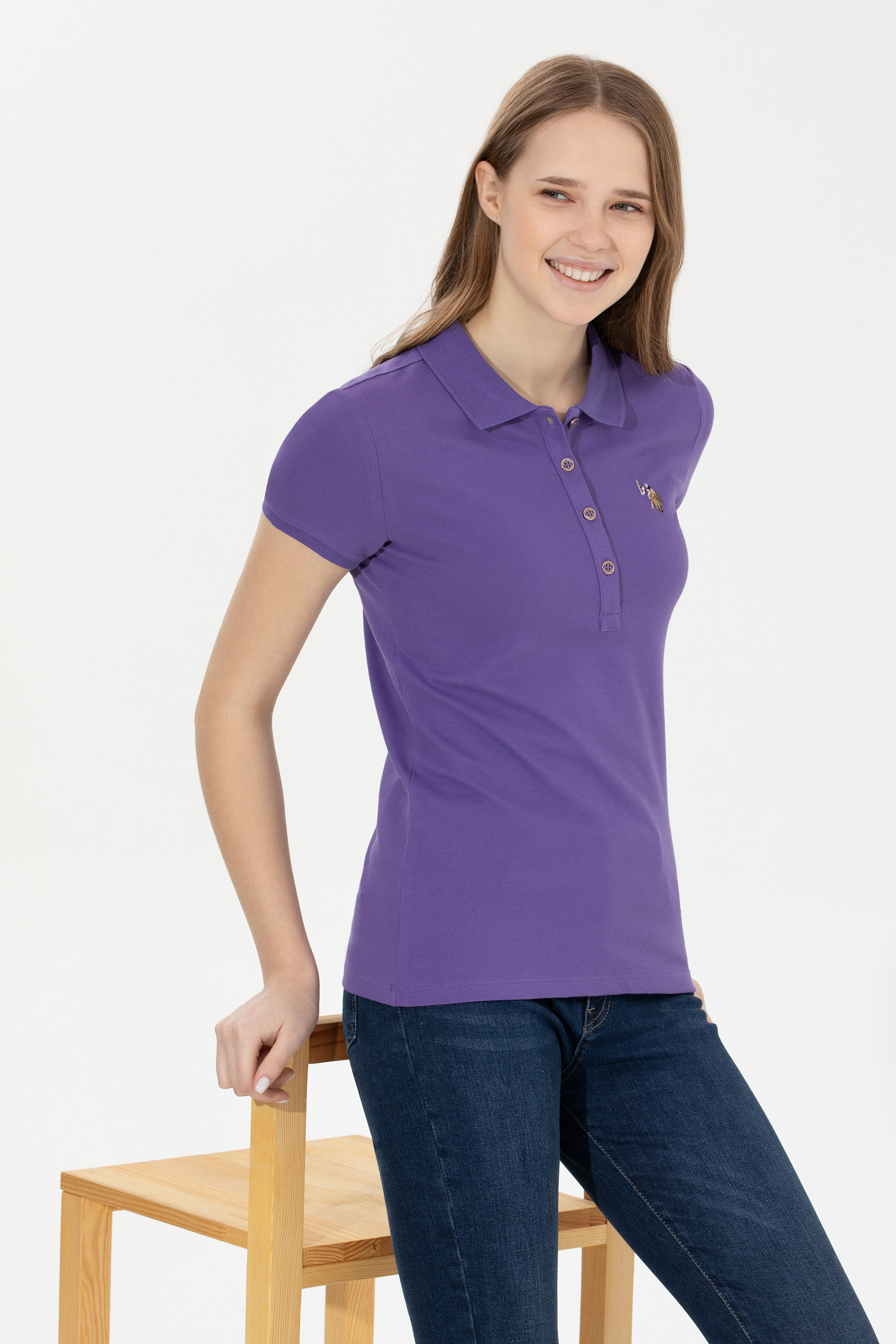 

Футболка женская U.S. POLO Assn. G082SZ0110TP01-SK021-R фиолетовая L, Фиолетовый, G082SZ0110TP01-SK021-R