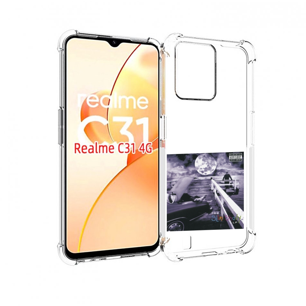 

Чехол MyPads Eminem THE SLIM SHADY LP для OPPO Realme C31, Прозрачный, Tocco