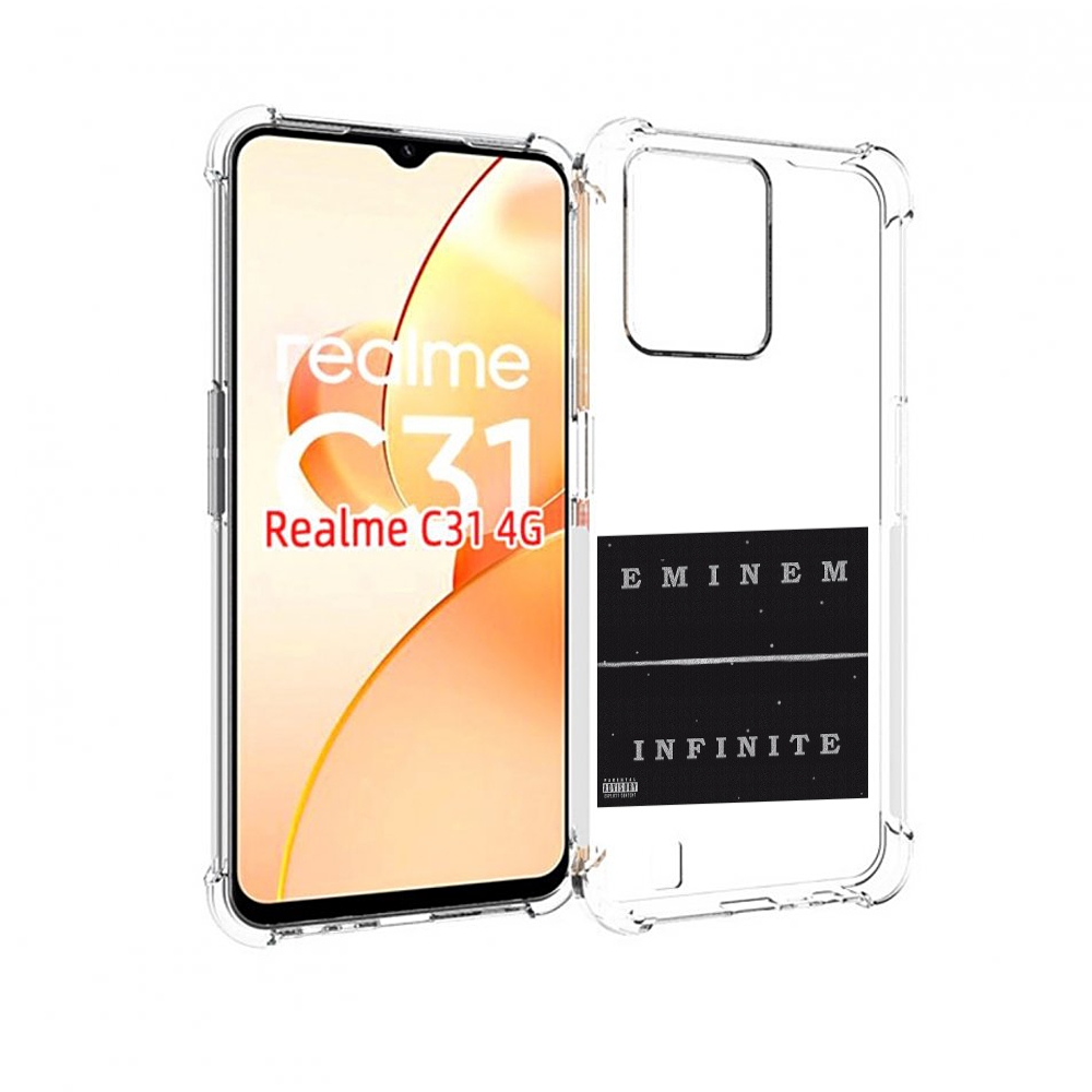 

Чехол MyPads Eminem INFINITE для OPPO Realme C31, Прозрачный, Tocco