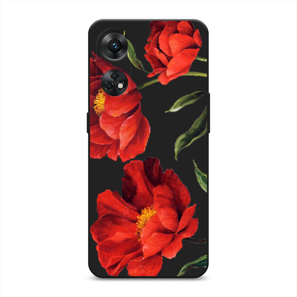 

Чехол Awog на Oppo Reno 8T 4G "Красные маки", Красный, 2513252-1