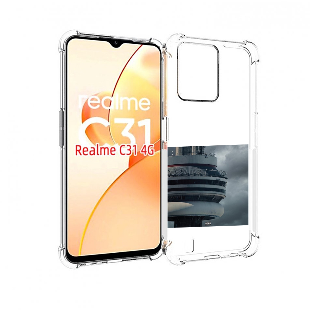 

Чехол MyPads Drake - Views для OPPO Realme C31, Прозрачный, Tocco