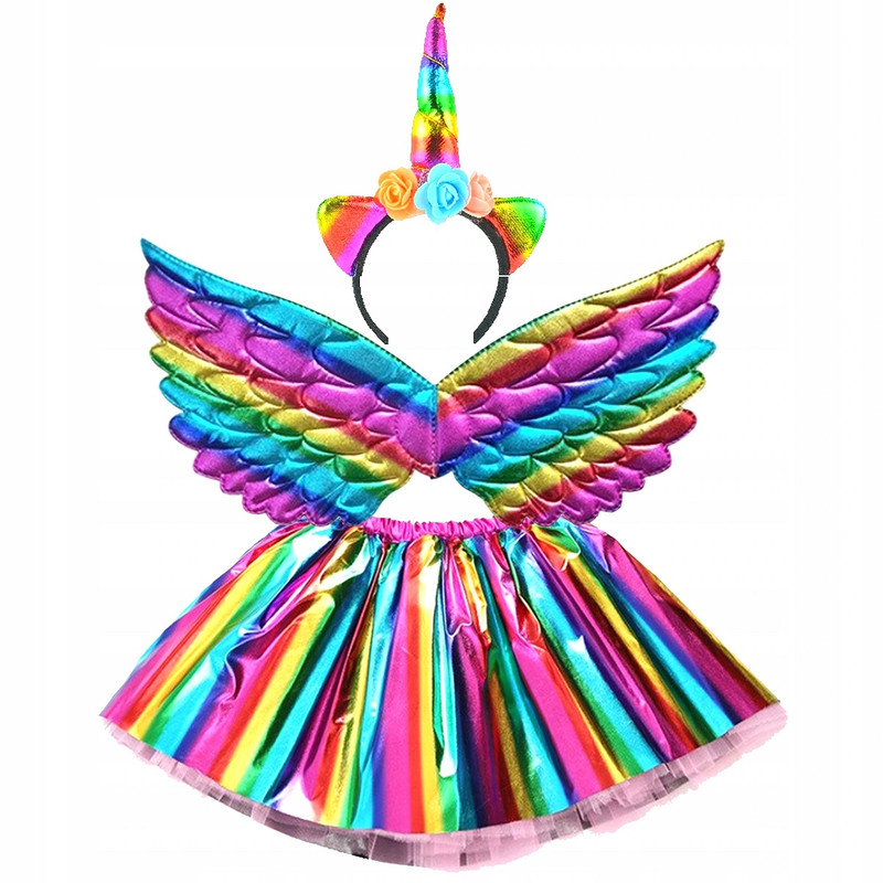 фото Карнавальный костюм для девочек веселая затея 1505-0522 цв. разноцветный р. onesize