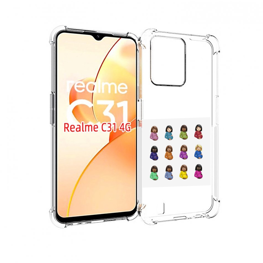 

Чехол MyPads Drake - Certified Lover Boy для OPPO Realme C31, Прозрачный, Tocco