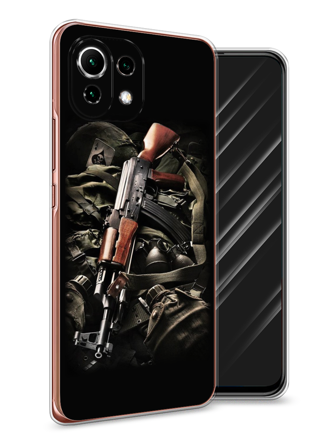 

Чехол Awog на Xiaomi Mi 11 Lite/5G NE "Автомат", Разноцветный, 310250-5