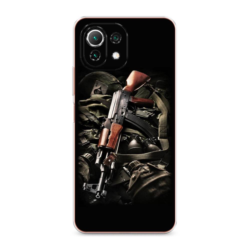 фото Силиконовый чехол "автомат" на xiaomi mi 11 lite awog