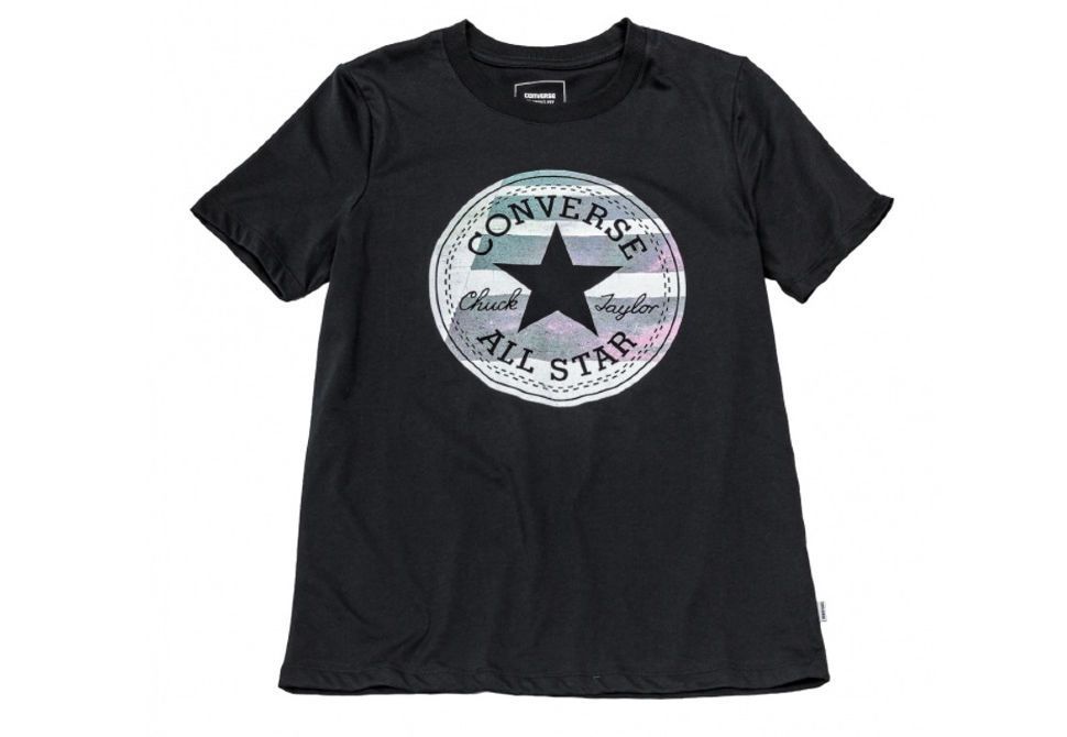 

Футболка женская Converse 10003619001 черная M, 10003619001
