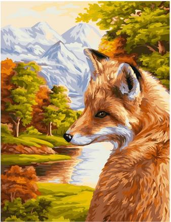 

Картина по номерам Paintboy Original GX 39084 Лисичка на воле 40x50см, Лисичка на воле