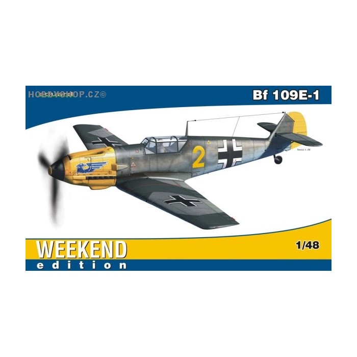 фото 84164 eduard 1/48 самолет bf 109e-1