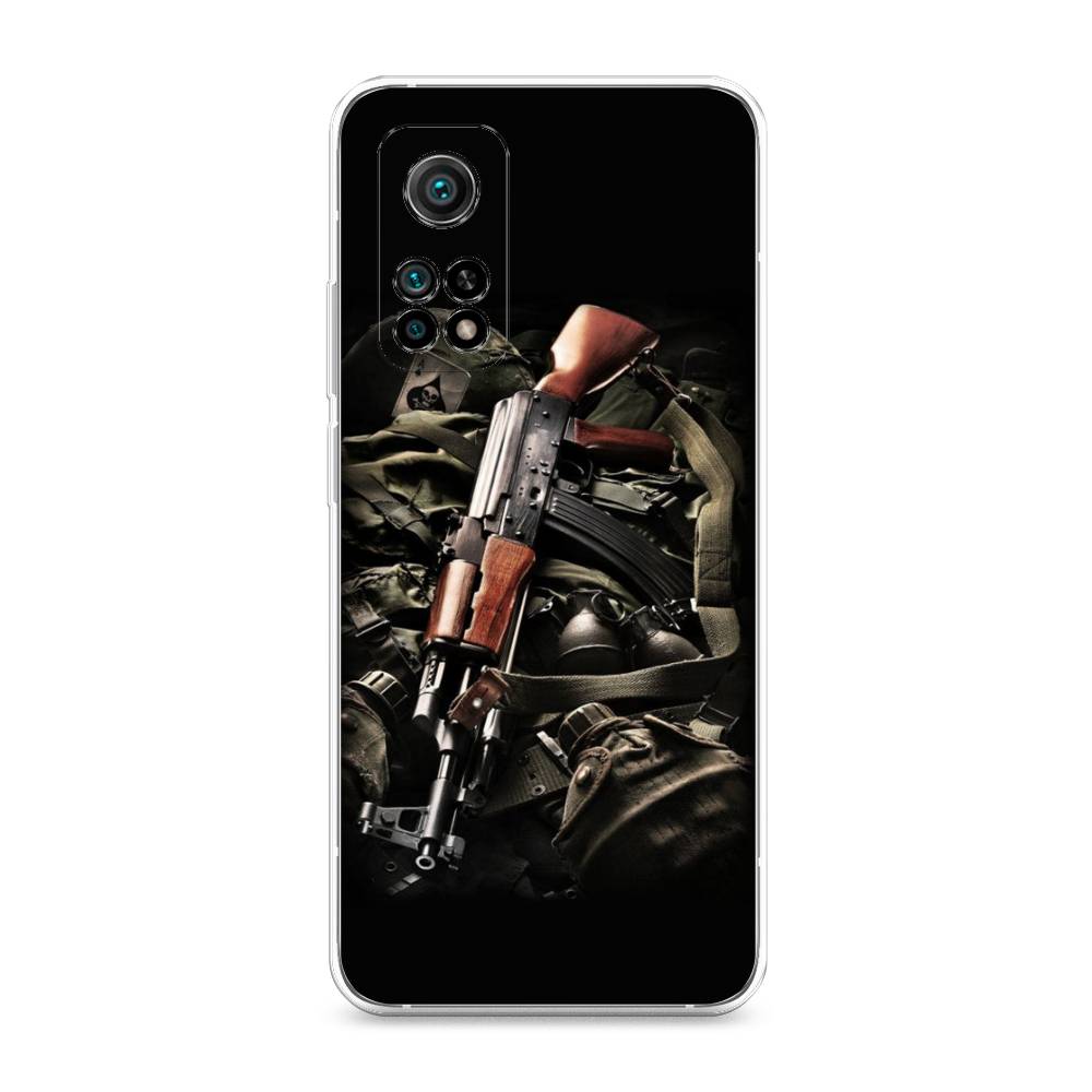 

Чехол Awog на Xiaomi Mi 10T/Mi 10T Pro "Автомат", Разноцветный, 37750-5