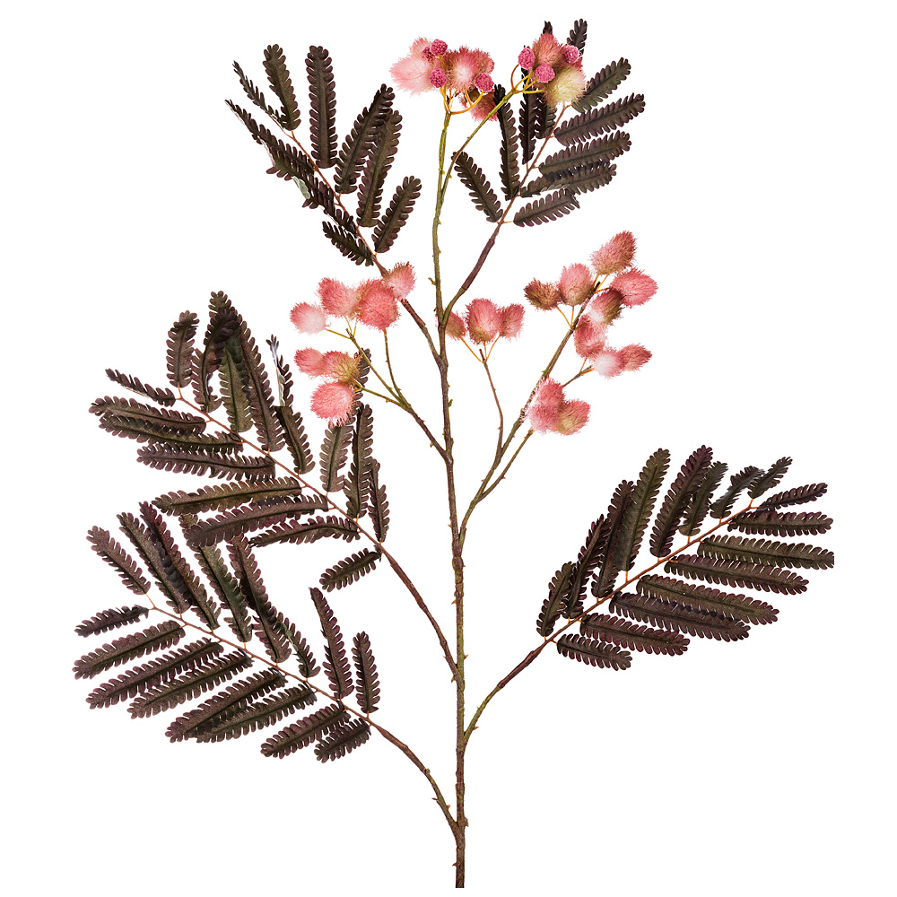 

Цветок искусственный "Мимоза" длина 135 см. SILK-KA 654-237, Коричневый, 654-237