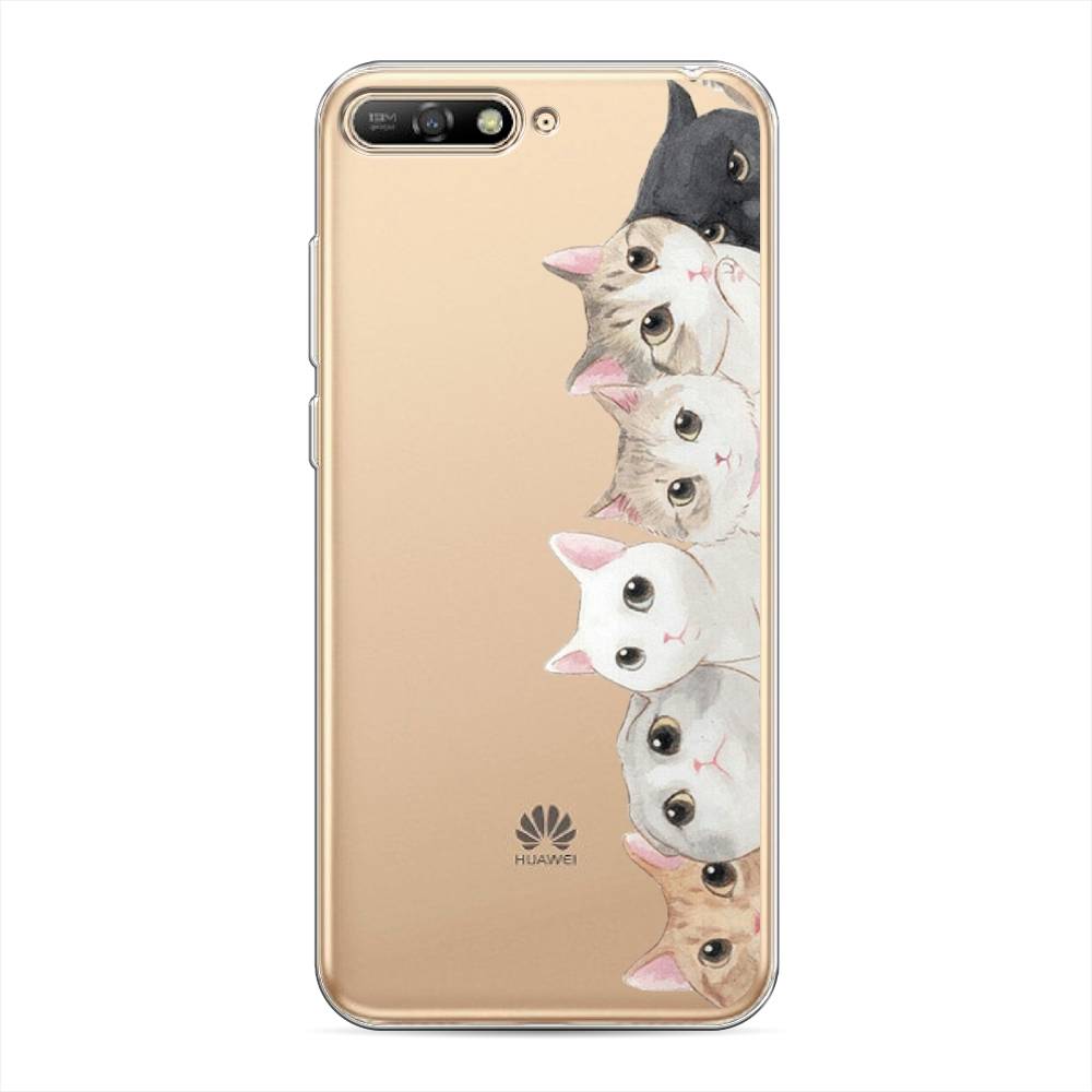 

Чехол Awog "Котики" для Huawei Y6 2018