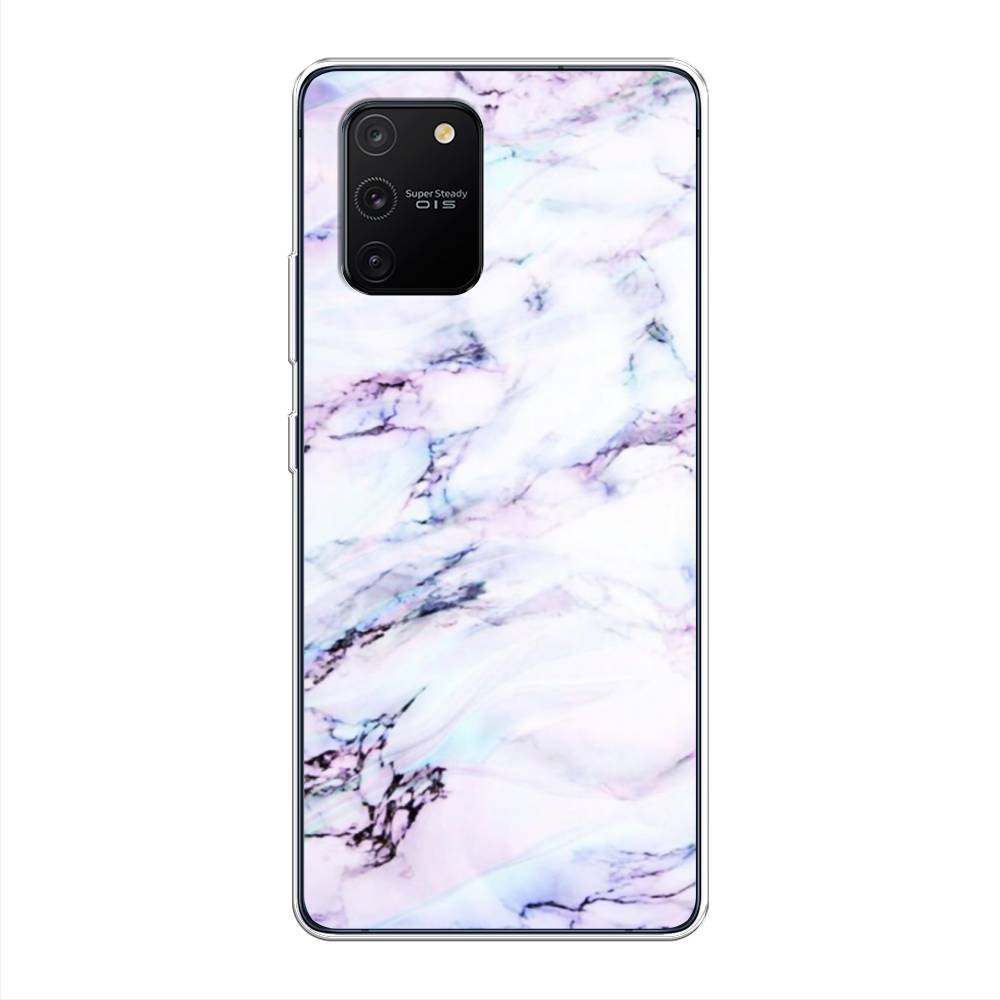 

Чехол на Samsung Galaxy S10 Lite "Радужный мрамор", Серый;фиолетовый, 210050-3