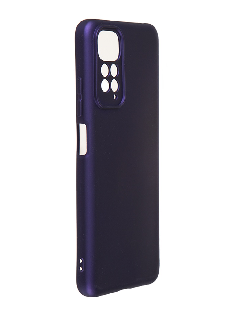 фото Чехол neypo для xiaomi redmi note 11 / note 11s silicone 2mm purple metallic nsc49528