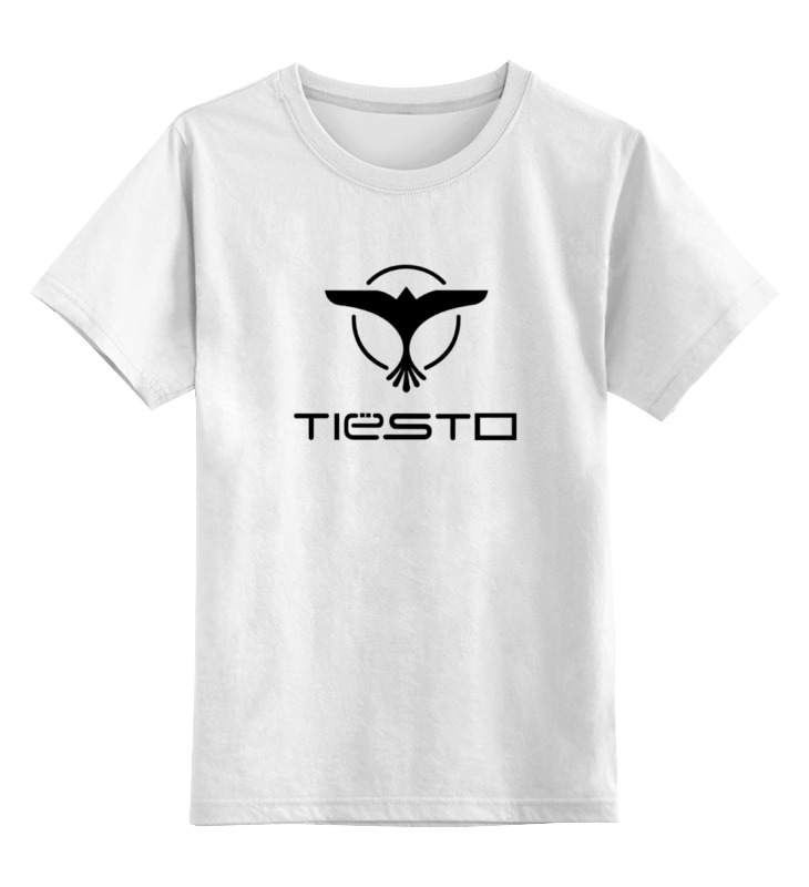 

Детская футболка Printio Tiesto цв.белый р.116, 0000000788902