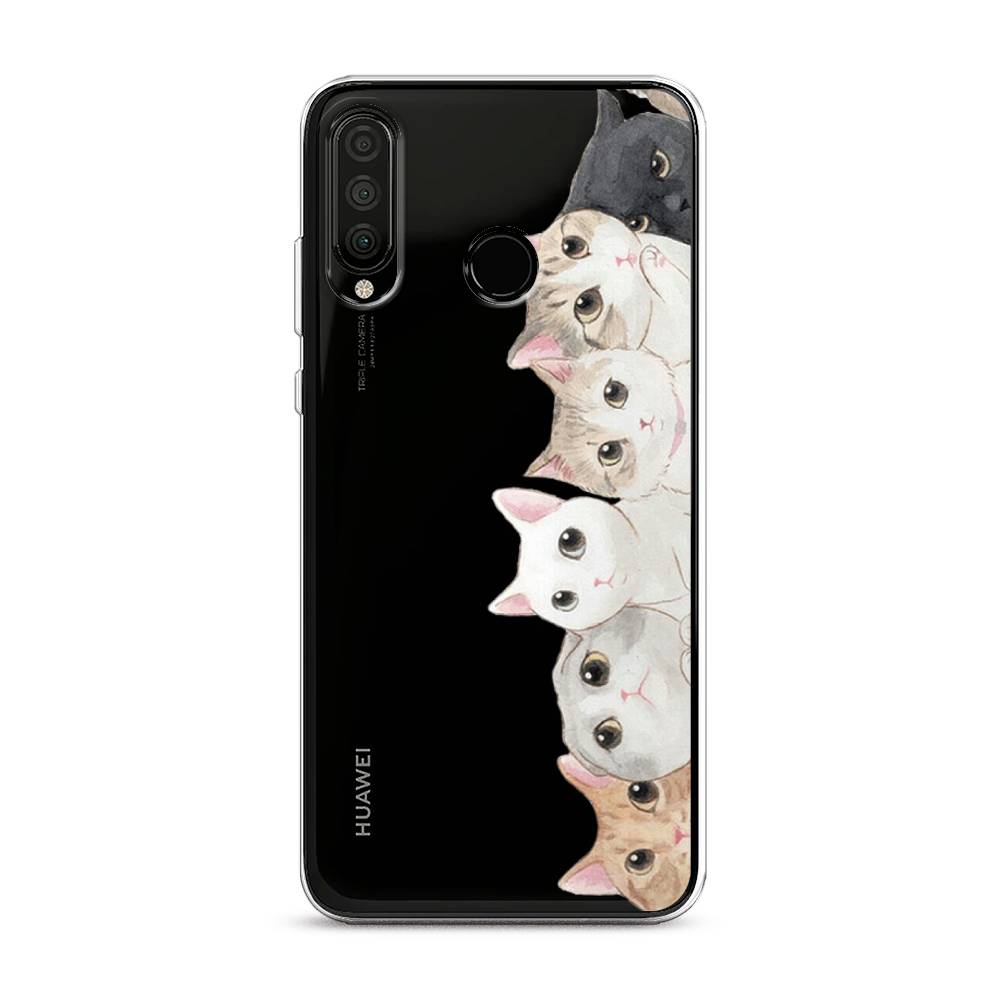

Чехол Awog "Котики" для Huawei P30 Lite
