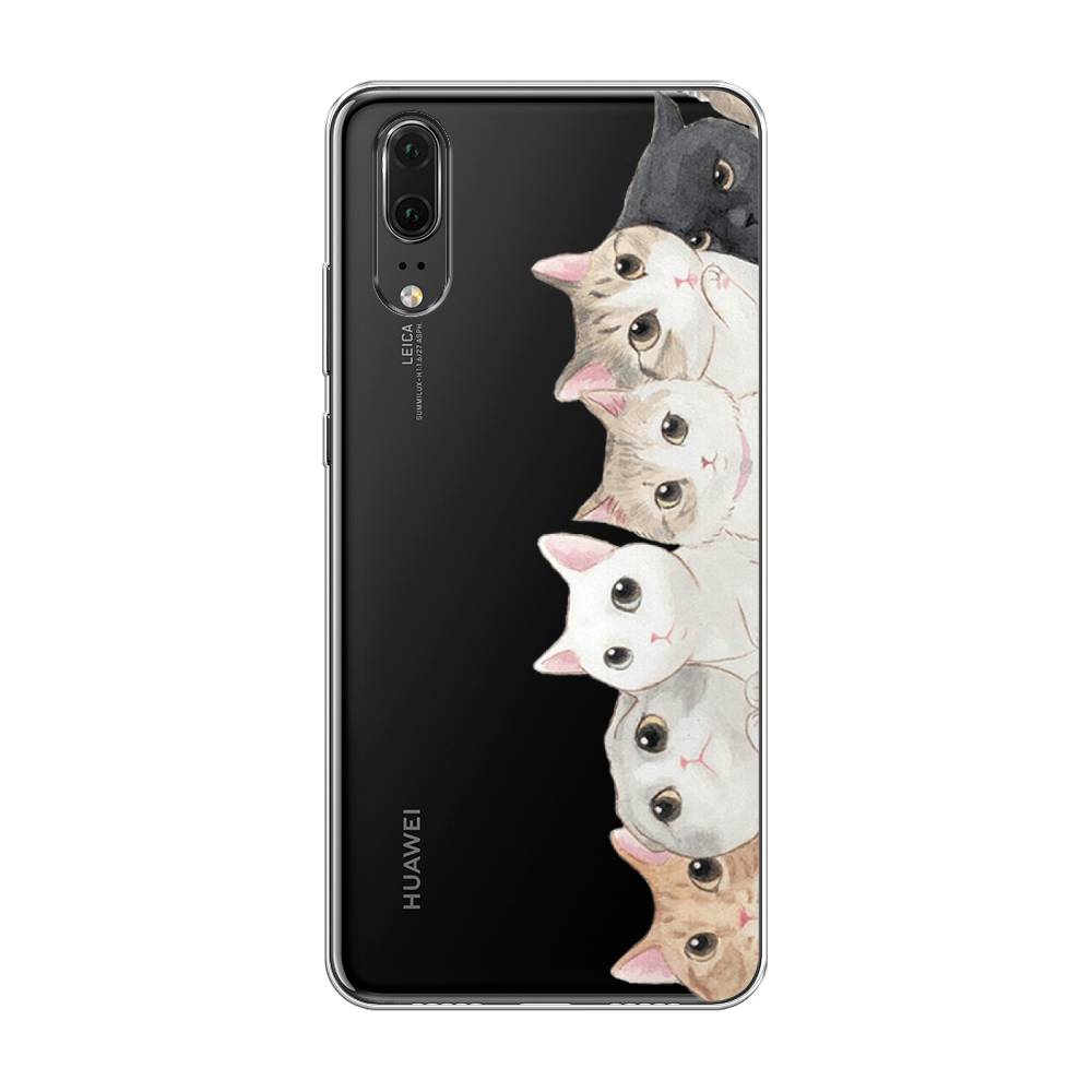 

Чехол Awog "Котики" для Huawei P20