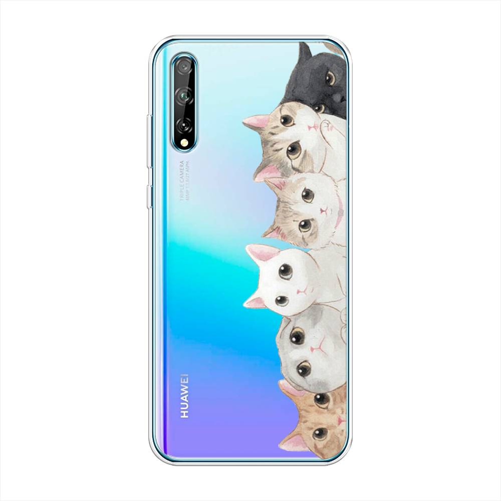 

Чехол Awog "Котики" для Huawei P Smart S
