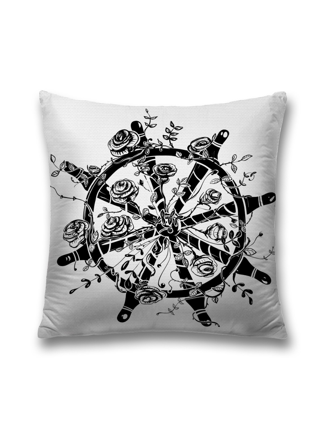 

Наволочка декоративная JoyArty "Романтичный штурвал" на молнии, 45x45 см