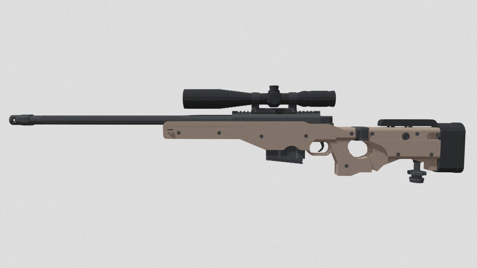 

Снайперская винтовка Cyma L115A3 с фальш магазином OD (CM706PS-OD), Бежевый